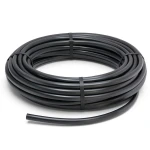 HDPE Plastic Pipe Pressure 6.3 Bar PE 100 Size 75 mm Thickness 2.9 mm Black