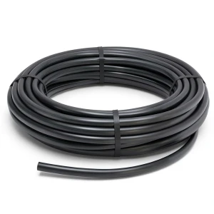 انابيب بلاستيك HDPE ضغط 6.3 بار PE 100 مقاس 75 مم سماكة 2.9 مم لون اسود