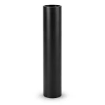 HDPE Plastic Pipe PN 16 Bar PE 100 Size 280 mm Thickness 25.4 mm Black