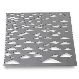 Hot Rolled Expanded Metal Mesh Memari Shape 3 mm Thickness 2.44×2 m
