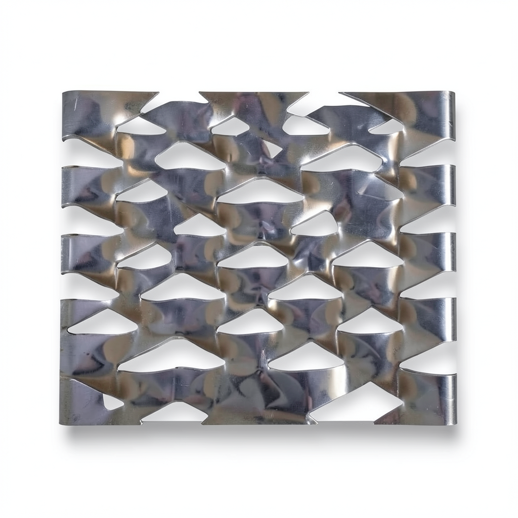 شبك ممدد حديد مدرفل على الساخن نموذج معماري تخانة 3 مم مقاس 2.44×3 م