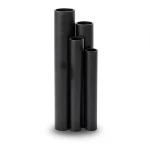 HDPE Plastic Pipe Nominal Pressure 16 Bar PE 80 Size 25 mm Thickness 2.3 mm Black