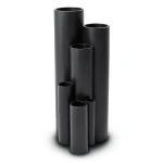 أنابيب HDPE ضغط 16 بار PE 80 مقاس 20 مم سمك 1.9 مم لون أسود
