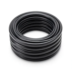 High Density Polyethylene Coil Pipe Nominal Pressure 16 Bar PE 80, 32 mm OD, 2.9 mm Thickness, Black