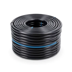 HDPE Plastic Coil Pipe Pressure 16 bar, Outer Diameter 110 mm, Thickness 10 mm, Black