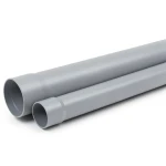 أنابيب بلاستيك UPVC ضغط 315 psi مقاس 3/4 إنش سماكة 2.49 مم لون رمادي