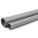 أنابيب UPVC ضغط 315 psi مقاس 1 إنش سمك 2.97 مم لون رمادي