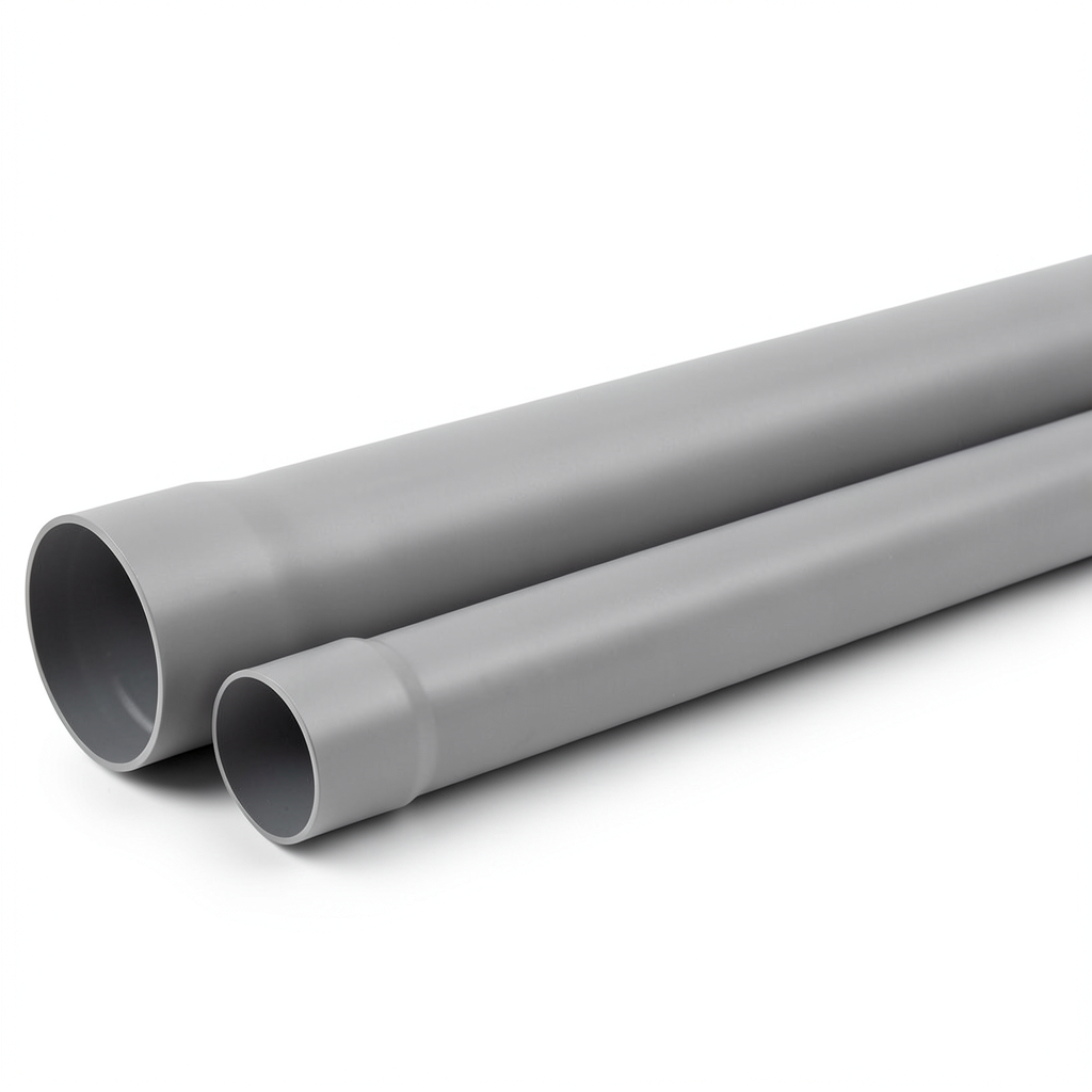 UPVC Pipe PN 315 psi Size 1 inch Thickness 2.97 mm Gray Color
