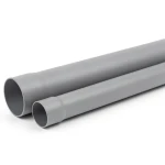 أنابيب بلاستيك UPVC ضغط 315 psi مقاس 1/2 1 إنش سماكة 4.09 ملم لون رمادي