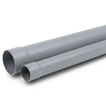 أنابيب UPVC ضغط 315 psi مقاس 2 1/2 إنش سماكة 6.07 مم لون رمادي