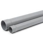 أنابيب بلاستيك UPVC ضغط 315 psi مقاس 3 إنش سمك 7.37 مم لون رمادي