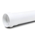 UPVC Plastic Pipe PN 2 Bar Class 1, 110 mm Size, 1.8 mm Thickness, White