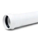 أنابيب بلاستيك UPVC ضغط 2 بار كلاس 1، مقاس 140 مم، سماكة 1.8 مم، لون أبيض