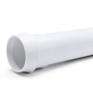 أنابيب UPVC ضغط 2 بار كلاس 1، مقاس 160 مم، سماكة 1.8 مم، لون أبيض