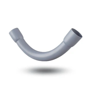 UPVC Long Bend Size 110 mm Gray