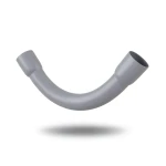 UPVC Long Bend 50 mm Gray