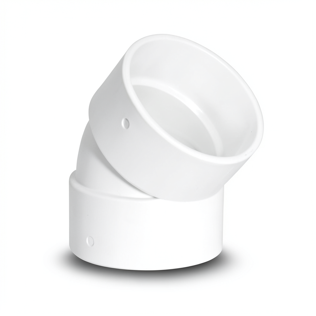 UPVC Elbow 45° 1 Inch White