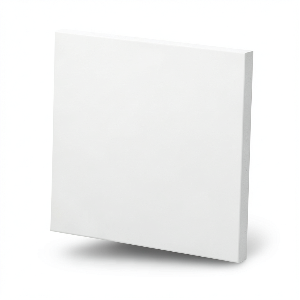 Porcelain Floor Tiles Thickness 20 mm, Size 60x60 cm, Matt White Color, Latemar Model