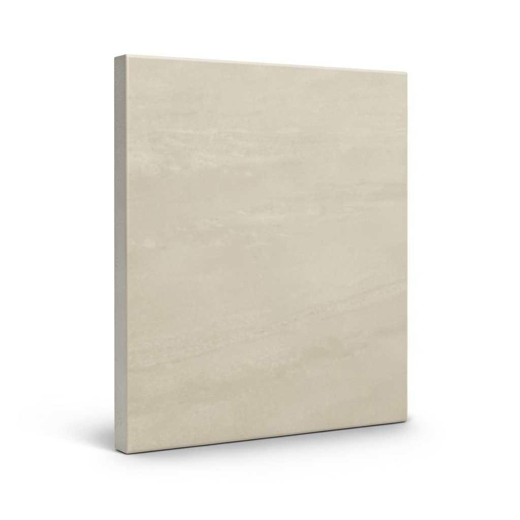 Porcelain Floor Tiles 20 mm Height, 60x60 cm, Matt Beige, Latemar Model