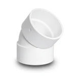 UPVC Elbow 45° 3/4 Inch White Color