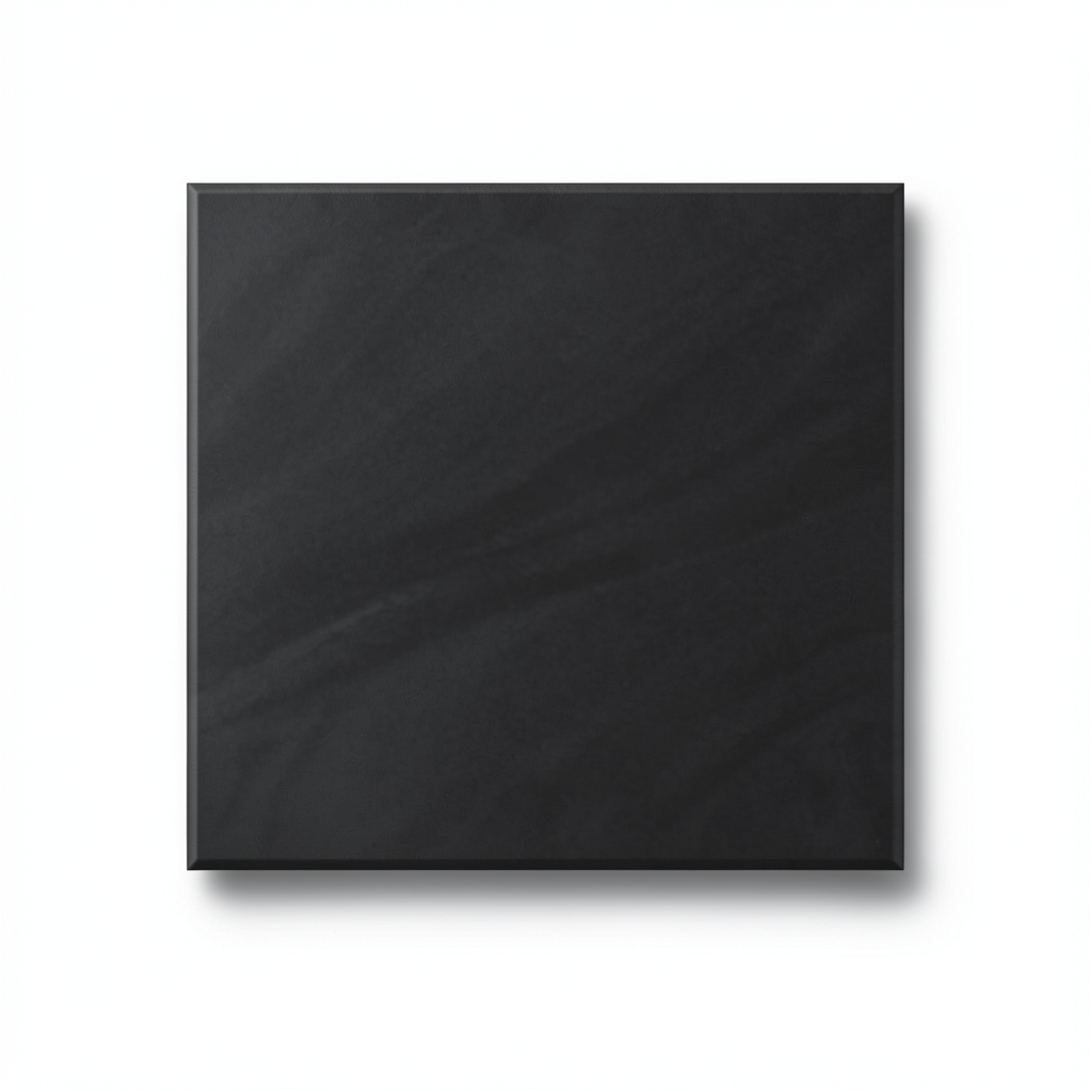 Porcelain Floors Thickness 10 mm, 30x60 cm, Matte Black, Legend Design