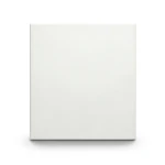 Porcelain Floor Tiles Thickness 20 mm, Size 60x60 cm, Matt White Color, Latemar Model