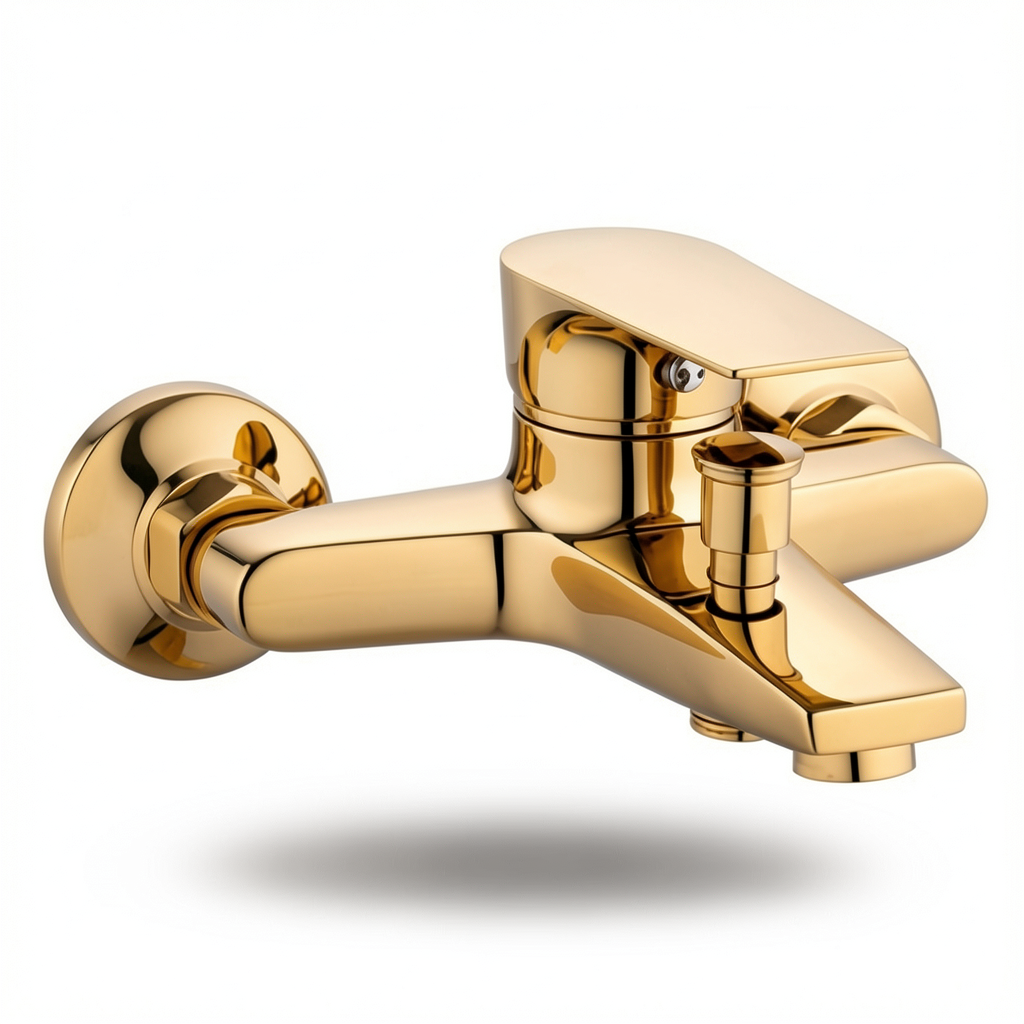 Automatic Shower Mixer Full Gold Color Brass, China