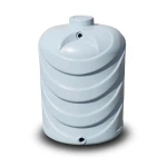 Water Tank 4000 Liter Capacity Polyethylene Vertical 180 cm Diameter