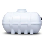 Water Tank Polyethylene Horizontal 4000 liter Capacity, 158 cm Diameter, 250 cm Length