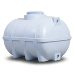 Water Tank 7000 Liter Polyethylene Horizontal 200 cm Diameter, 295 cm Length