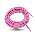 Heat Resistant Single Core Solid Copper Cable 6 mm² 450/750 Volt Pink PVC 90 | Al Fanar