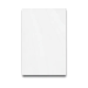 Porcelain Floor Tiles Height 10 mm, Size 60x60 cm, Matt White Color, Latemar Model