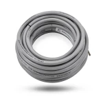 سلك نحاس مصمت مقاوم للحراره احادى النواة معزول PVC 90º 2.5 مم² 450/750 فولت 300 قدم رمادي | شركة الفنار