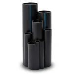 انابيب بلاستيك HDPE ضغط 16 بار PE 80 قطر خارجي 63 ملي سماكة 5.8 ملي اسود