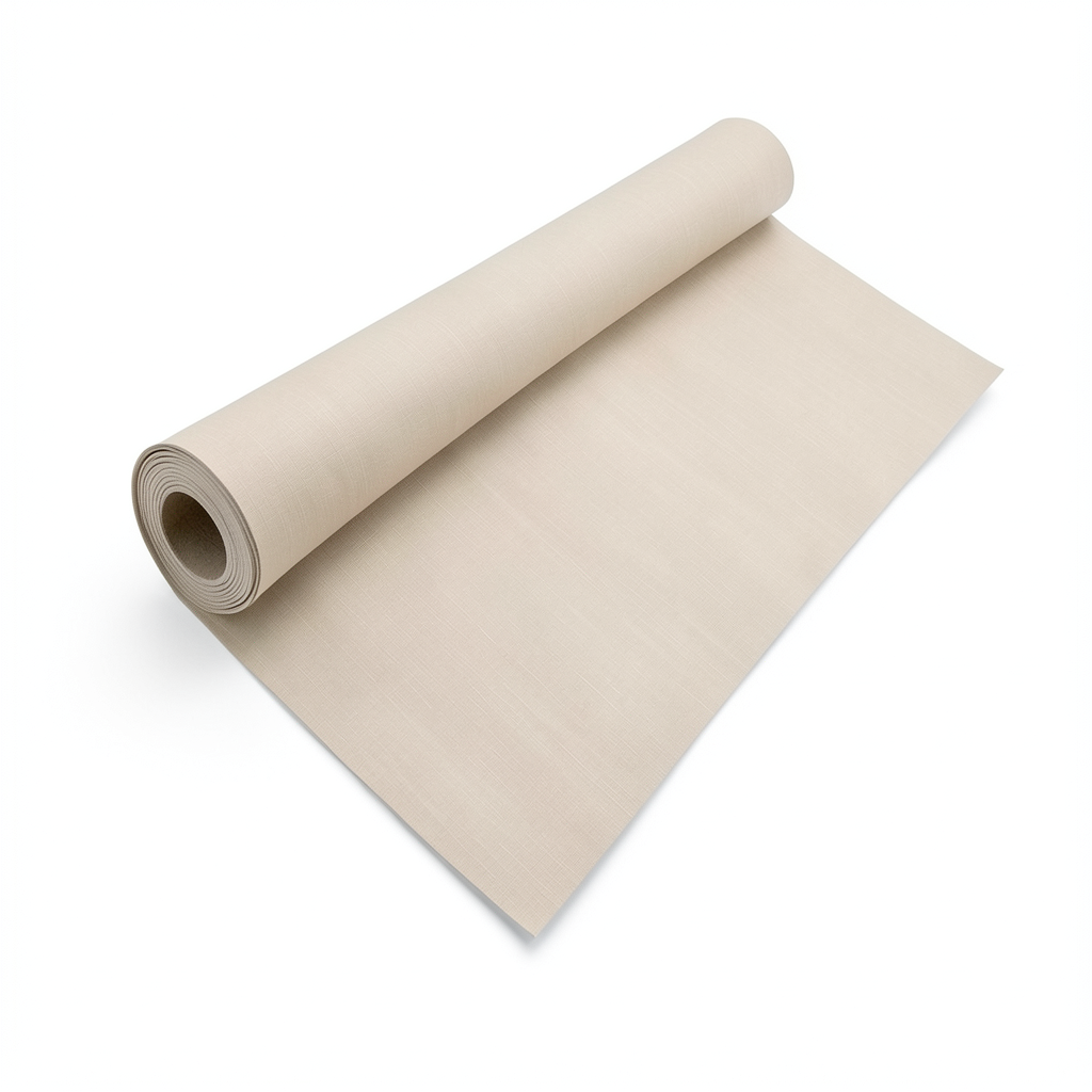 Dutch Plain Wall Covering 10m x 0.53m, Beige Color