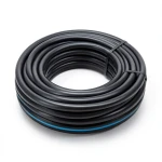 لفة أنابيب بلاستيك HDPE ضغط 16 بار، قطر خارجي 110 mm، سماكة 10 mm، لون أسود