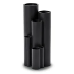 أنابيب بلاستيك HDPE ضغط 10 بار PE 100 مقاس 125 مم سمك 7.4 مم لون أسود