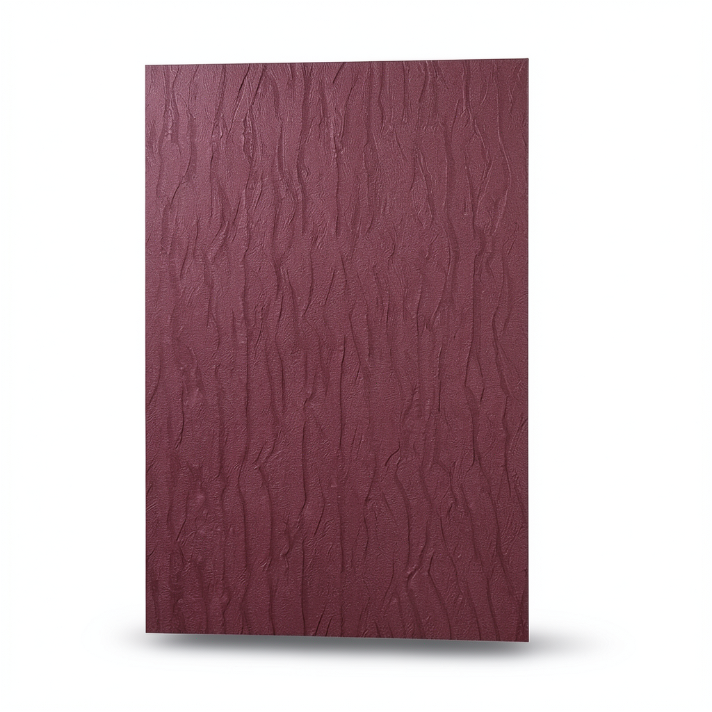 Russian Wall Covering Crystal Design 1x10 meters, Maroon Color | YT-26284504