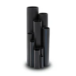 أنابيب HDPE ضغط 10 بار PE 100 مقاس 180 مم سمك 9.5 مم لون أسود | مصنع المنار