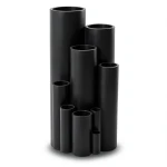 انابيب بلاستيك HDPE ضغط 10 بار PE 100 مقاس 180 مم سمك 10.7 مم لون اسود