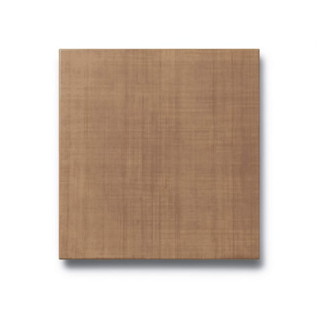 Ceramic Floor Tiles Square Shape Model Loft 43x43 cm Nut Color