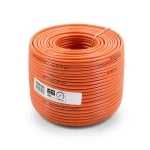 سلك نحاس مصمت مقاوم للحراره احادى النواة معزول PVC 90º الفنار 4 مم² 450/750 فولت 300 قدم برتقالي | شركة الفنار