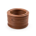 سلك نحاس مصمت مقاوم للحرارة احادى النواة 1.5 مم² 450/750 فولت بني PVC 90º | شركة الفنار