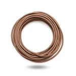 سلك نحاس مصمت مقاوم للحرارة احادى النواة معزول PVC 90º 2.5 مم² 450/750 فولت 300 قدم بني | شركة الفنار