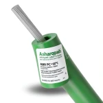 لفة سلك مفرد نحاس مجدول 1 AWG مطلي قصدير 1000 فولت عزل PVC +105°C اخضر 500 قدم | شركة كابلات الشرقية للصناعة