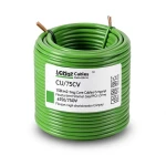 150mm2 Single Core Flexible Wire CU/PVC, 450/750V, Green | Jeddah Cables Company