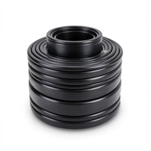 High Density Polyethylene Coil Pipe Nominal Pressure 16 Bar PE 80, 32 mm OD, 2.9 mm Thickness, Black