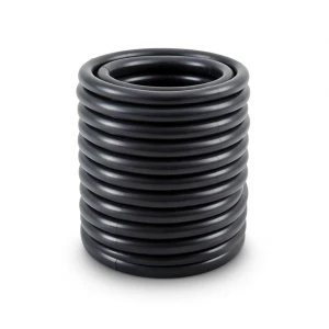 HDPE Coil Pipe Pressure 16 Bar PE 80 Size 40 mm Thickness 3.7 mm Black