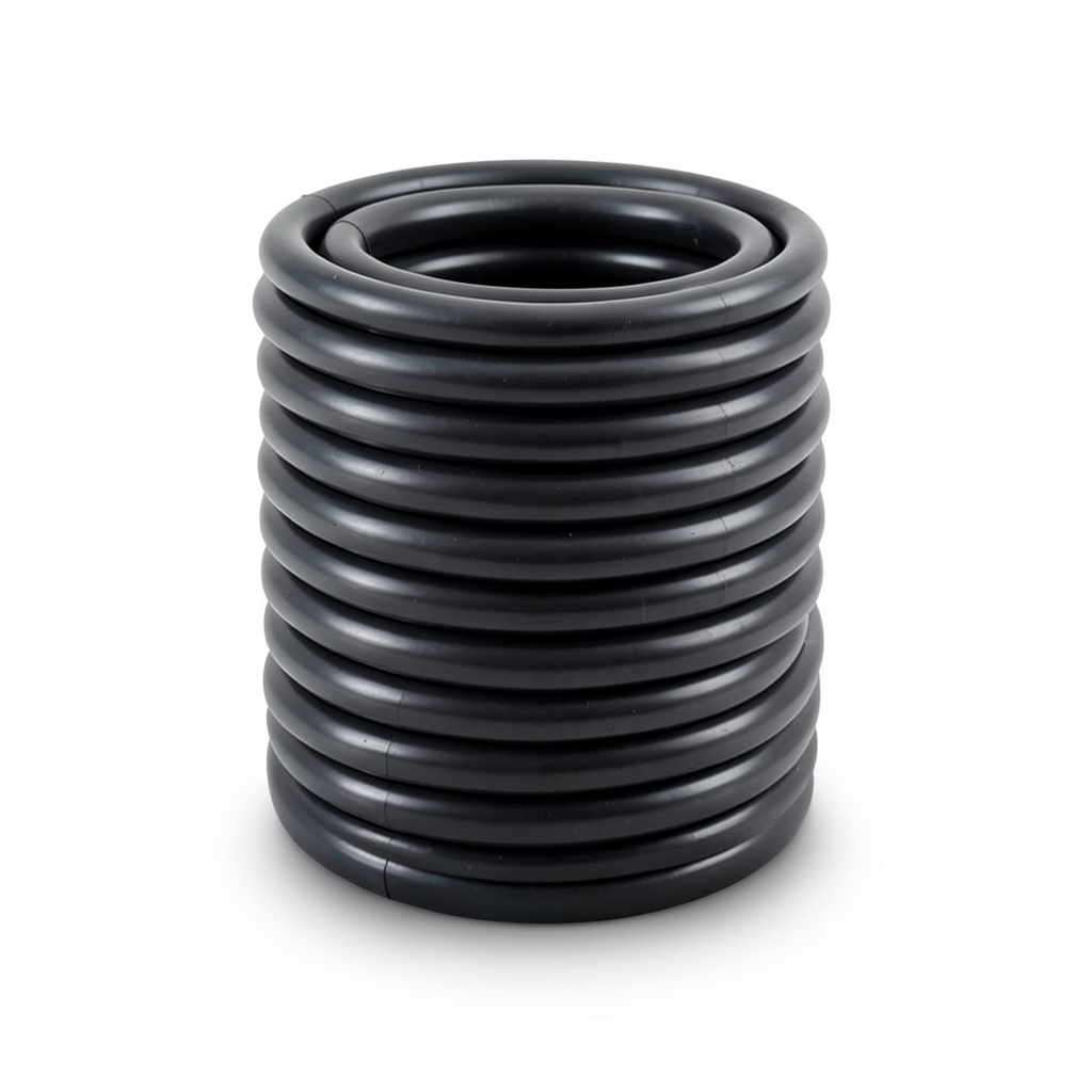 لفة انابيب HDPE ضغط 16 بار PE 80 مقاس 40 مم سماكة 3.7 مم لون اسود