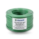 1 AWG 1C Stranded Tinned Copper Wire, 1000V PVC Insulation +105°C Green 500ft | Asharqiyah Cables Company for Industry